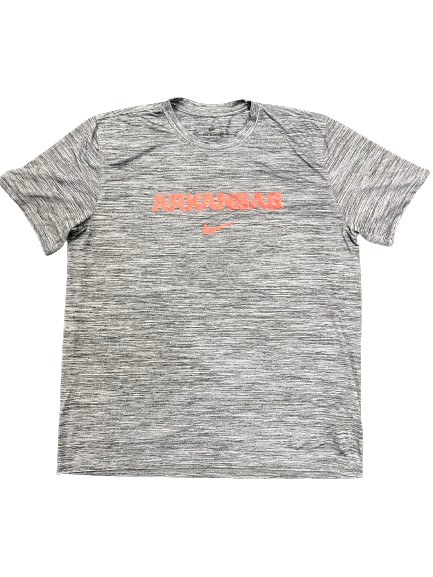 Jordan Crook Arkansas Football Team Issued T-Shirt (Size XL)