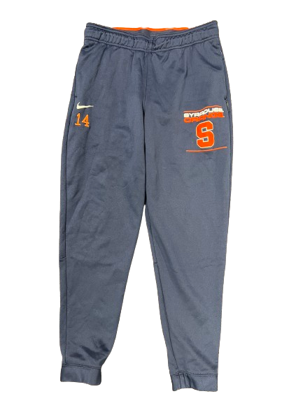 Anthony Queeley Syracuse Football Player Exclusive Travel Sweatpants with 