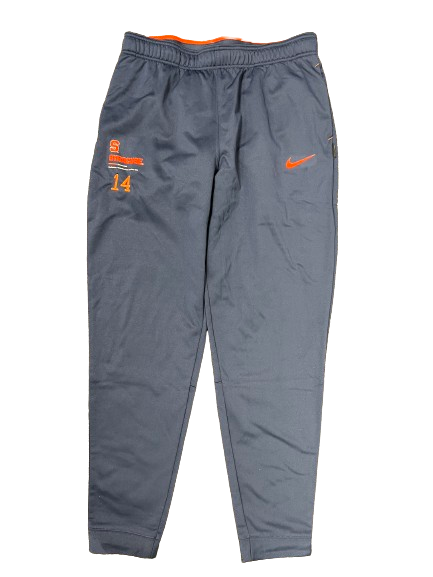 Anthony Queeley Syracuse Football Player Exclusive Travel Sweatpants with 