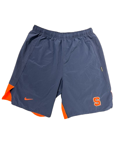 Anthony Queeley Syracuse Football Team Issued Workout Shorts (Size L)