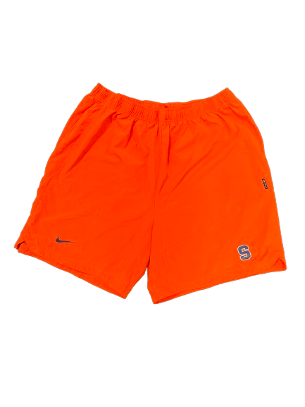 Anthony Queeley Syracuse Football Team Issued Workout Shorts (Size XXL)