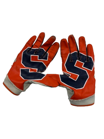 Syracuse top football gloves
