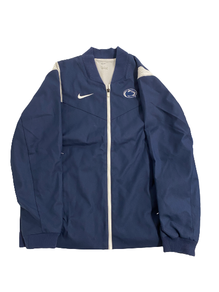 Jaden Dottin Penn State Football Team-Issued Premium Zip-Up Jacket (Size XL)