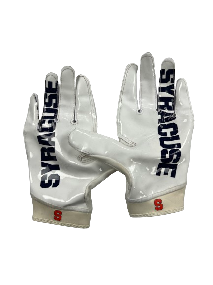 Anthony Queeley Syracuse Football Player Exclusive Gloves (Size XXL)