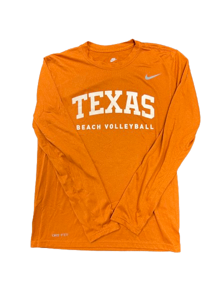 Bella Bergmark Texas Beach Volleyball Player Exclusive Long Sleeve Shirt (Size M)