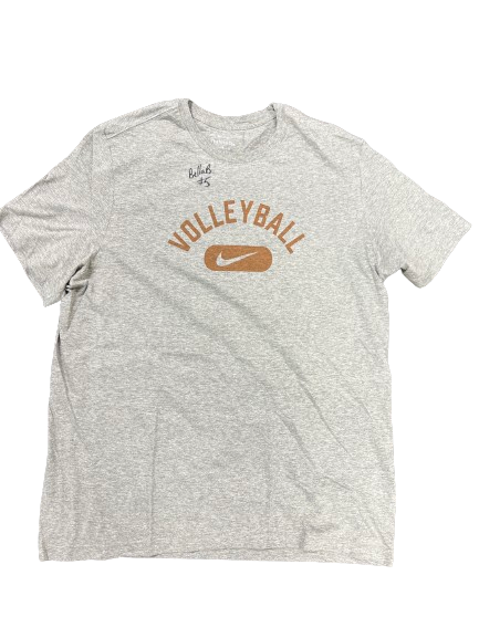 Bella Bergmark Texas Volleyball Player Exclusive SIGNED T-Shirt (Size XL)