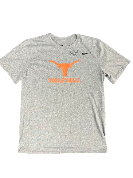 Bella Bergmark Texas Volleyball Player Exclusive SIGNED T-Shirt (Size M)