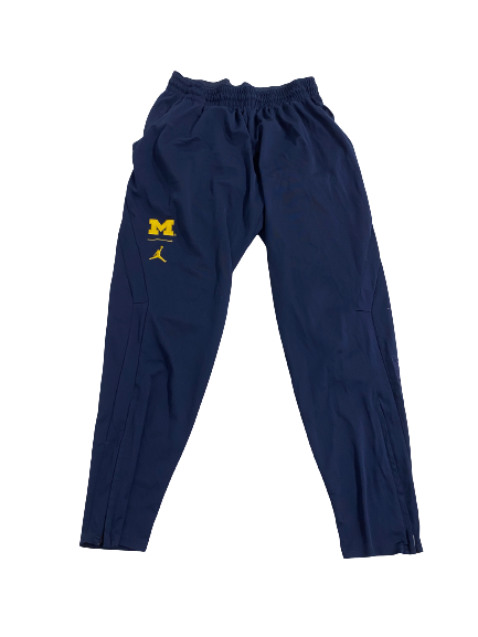 Michigan Football Team Issued Travel Sweatpants (Size M)