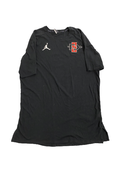 Jordan Schakel San Diego State Basketball Team Issued T-Shirt (Size L)