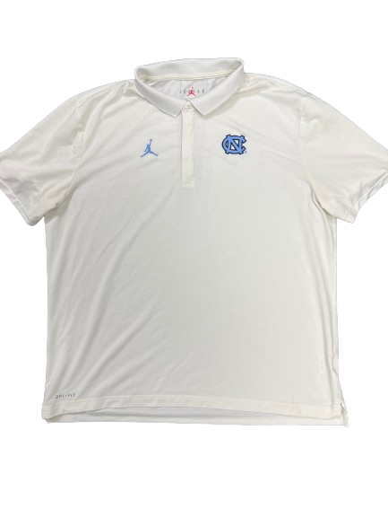 Sebastian Cheeks North Carolina Football Team Issued Polo Shirt (Size XL)