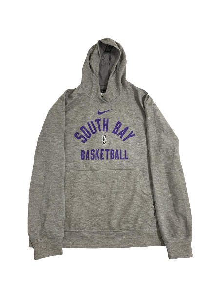 Bryce Hamilton South Bay Lakers Basketball Team-Issued Hoodie (Size L)