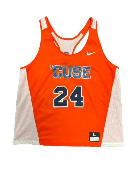 Emma Tyrrell Syracuse Lacrosse Player Exclusive PRACTICE WORN Jersey (Size Women&