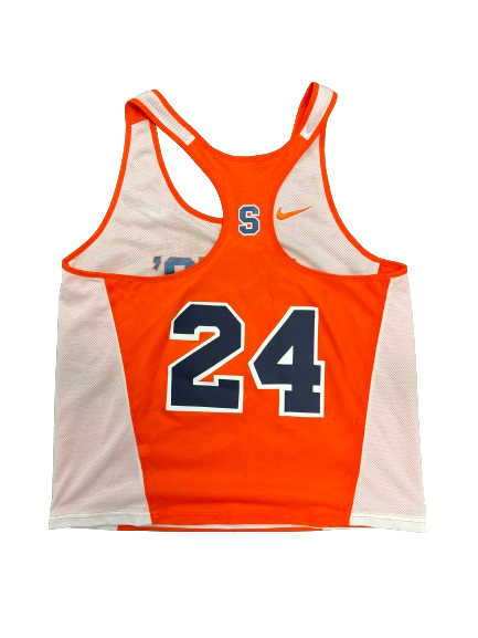 Emma Tyrrell Syracuse Lacrosse Player Exclusive PRACTICE WORN Jersey (Size Women&
