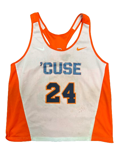 Emma Tyrrell Syracuse Lacrosse Player Exclusive PRACTICE WORN Jersey (Size Women&
