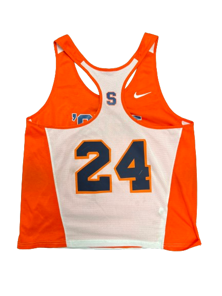 Emma Tyrrell Syracuse Lacrosse Player Exclusive PRACTICE WORN Jersey (Size Women&