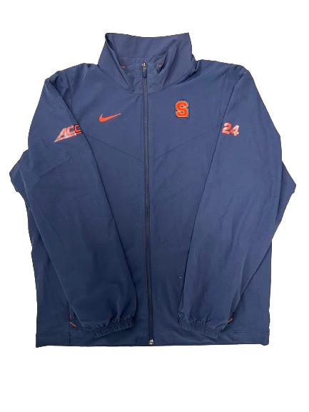 Emma Tyrrell Syracuse Lacrosse Player Exclusive Full Zip Jacket with 