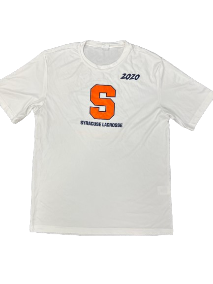 Emma Tyrrell Syracuse Lacrosse Player Exclusive Workout Shirt  (Size XL)