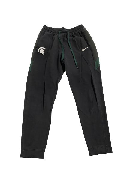 Joey Hauser Michigan State Basketball Team-Issued Sweatpants (Size XLT)