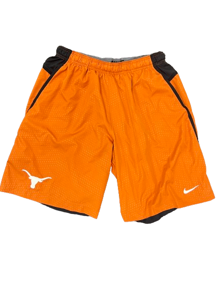 Derek Kerstetter Texas Football Team Issued Workout Shorts (Size XXL)