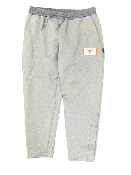 Derek Kerstetter Texas Football Team Issued Sweatpants with Magnetic Bottoms (Size XXL)