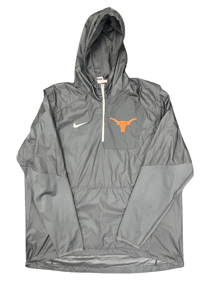 Derek Kerstetter Texas Football Team Issued Quarter-Zip Jacket (Size XXL)