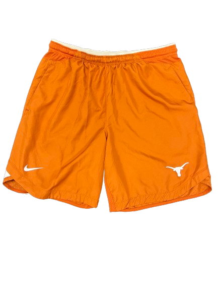 Derek Kerstetter Texas Football Team Issued Workout Shorts (Size XXL)