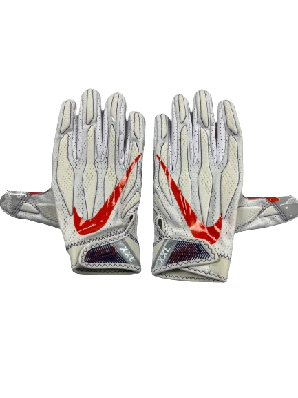 Joey Eddis Clemson Football Player Exclusive Gloves (Size XXL)