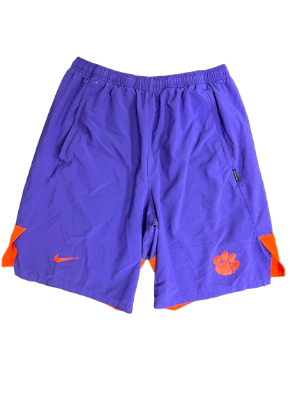 Joey Eddis Clemson Football Team Issued Workout Shorts (Size L)