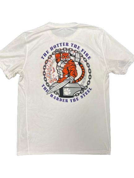 Joey Eddis Clemson Football Player Exclusive "STRENGTH" T-Shirt (Size L)