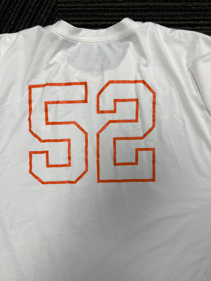 Joey Eddis Clemson Football Player Exclusive Long Sleeve Shirt with 