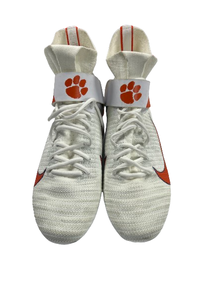 Joey Eddis Clemson Football Player Exclusive "ALPHA" Cleats (Size 10.5)