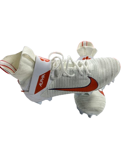 Joey Eddis Clemson Football Player Exclusive "ALPHA" Cleats (Size 10.5)