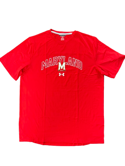 Tyrese Chambers Maryland Football Team-Issued T-Shirt (Size XS) - New with Tags