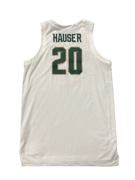 Joey Hauser Michigan State Basketball 2018-2019 Season Game Issued Jersey (Size 50)