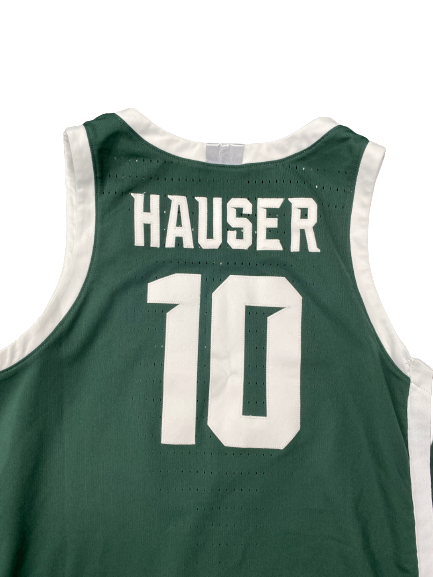 Joey Hauser Michigan State Basketball 2022-2023 Season Game Worn Uniform Set - NCAA TOURNAMENT + ELITE 8 WORN