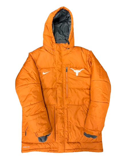 Asjia O’Neal Texas Volleyball Player Exclusive "STORM FIT" Heavy-Duty Winter Jacket (Size XL)
