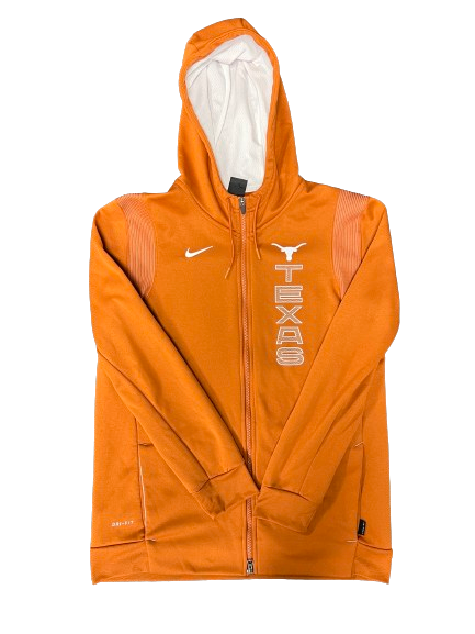 Asjia O’Neal Texas Volleyball Team Issued Zip-Up Jacket (Size L)