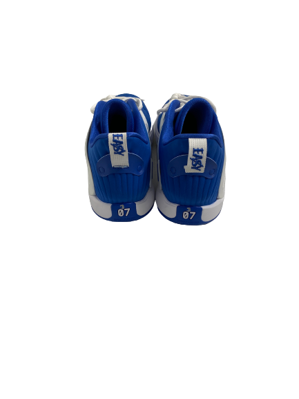 CJ Fredrick Kentucky Basketball Player-Exclusive KD 15 Shoes (Size 12.5)
