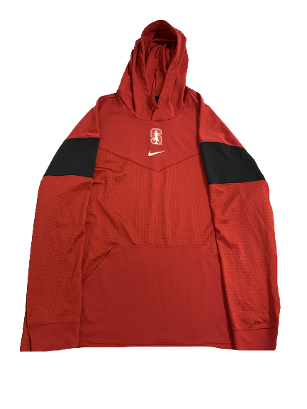Elijah Higgins Stanford Football Player-Exclusive Pre-Game Warm-Up Performance Hoodie With Name and 