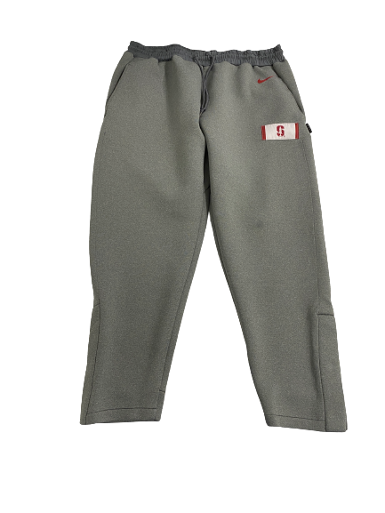 Elijah Higgins Stanford Football Player-Exclusive Travel Sweatpants With Magnetic Bottoms (Size XXL)