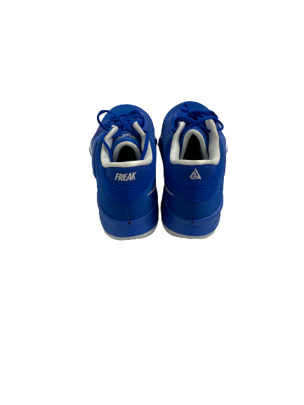 CJ Fredrick Kentucky Basketball Player-Exclusive Zoom Freak 4 Shoes (Size 12.5)