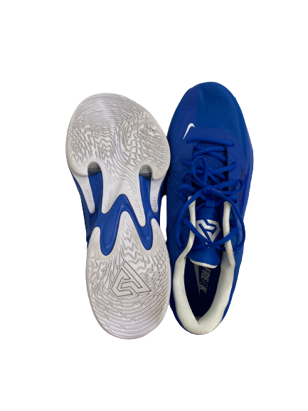 CJ Fredrick Kentucky Basketball Player Exclusive Zoom Freak 4 Shoes S The Players Trunk