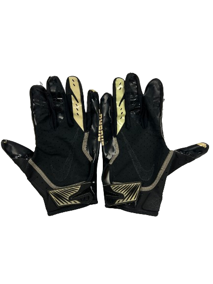 Tyrone Tracy Jr. Purdue Football Player Exclusive Gloves (Size XL)