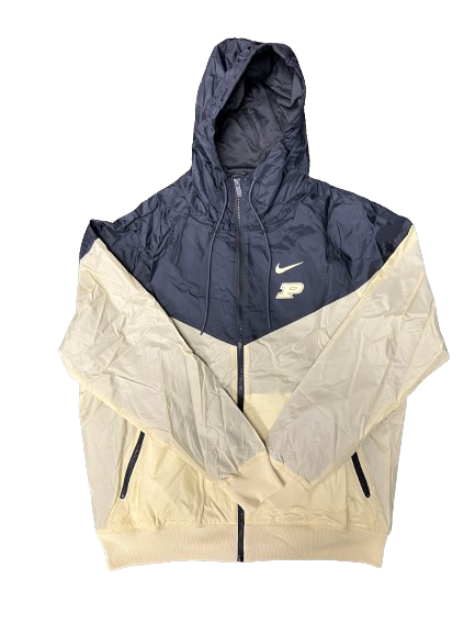 Tyrone Tracy Jr. Purdue Football Team Issued Zip-Up Jacket (Size L)