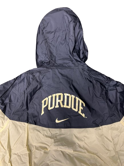Tyrone Tracy Jr. Purdue Football Team Issued Zip-Up Jacket (Size L)