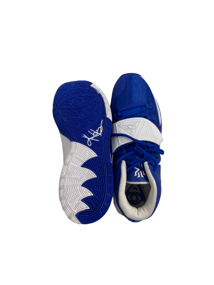 CJ Fredrick Kentucky Basketball Team Issued Kyrie Irving Shoes Size 1 The Players Trunk