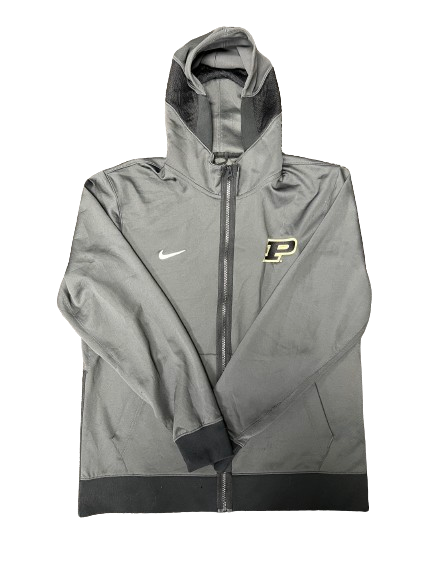 Tyrone Tracy Jr. Purdue Football Team Issued Zip-Up Jacket (Size L)