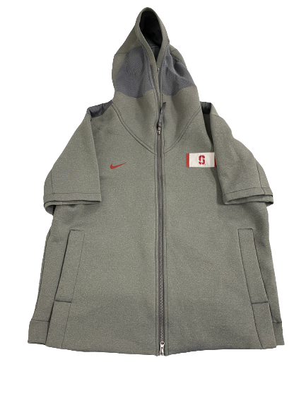 Elijah Higgins Stanford Football Player-Exclusive Short Sleeve Travel Zip-Up Jacket With 