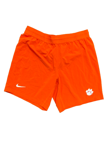 Andrew Mukuba Clemson Football Team Issued Workout Shorts (Size M)