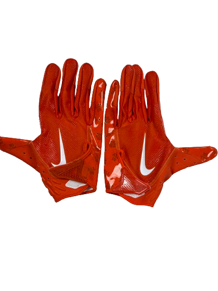 Andrew Mukuba Clemson Football Player Exclusive Gloves (Size L)